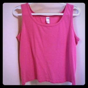 Pink tank top
